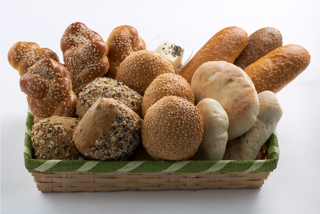bread plate with spiced butter