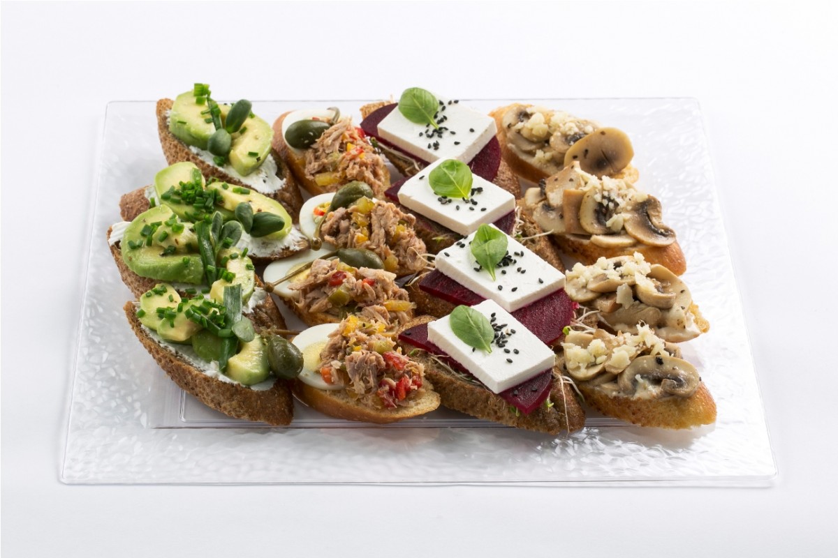krustini with difrent kinds of tastes